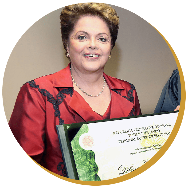 Foto: Primeira mulher eleita para a Presidência do Brasil