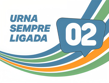 Ilustração da dica 2: urna sempre ligada