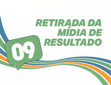 Ilustração da dica 9: retirada da mídia de resultado