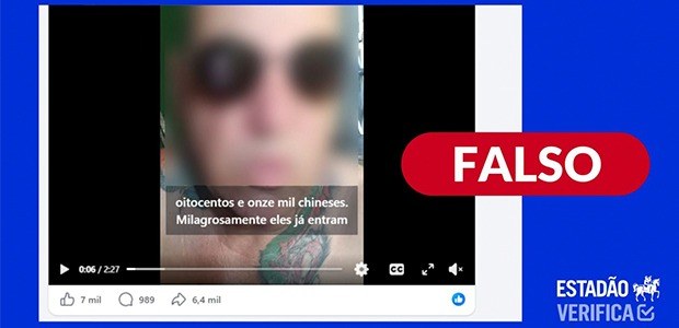 É falso que 811 mil chineses poderão votar nas eleições brasileiras