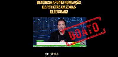 É falso que mesários possam ser escolhidos em desacordo com as regras ou alterar votos na urna