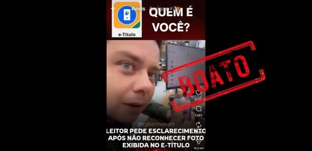 Foto exibida em vídeo do e-Título não corresponde à registrada no cadastro eleitoral, esclarece TRE-AL