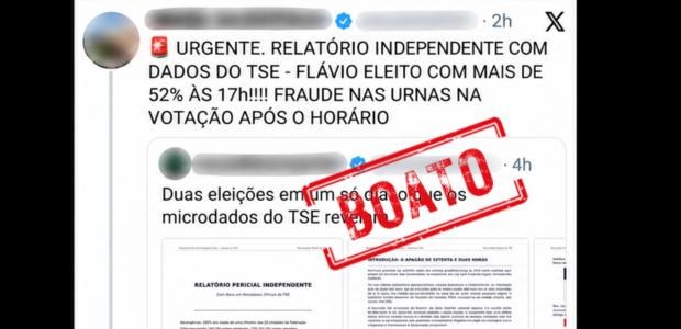 Relatório apócrifo distorce dados para sugerir fraude nas Eleições 2026