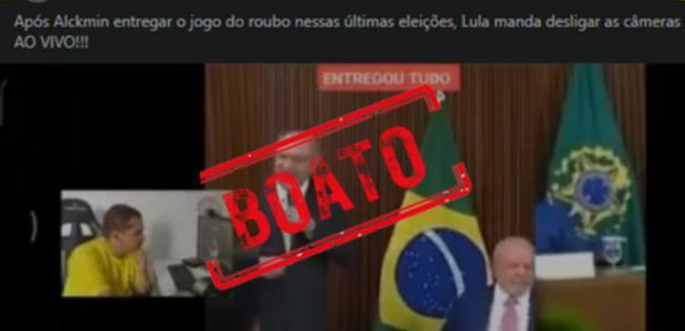 Candidato à vice-presidência não "confessou" fraude nas Eleições 2022