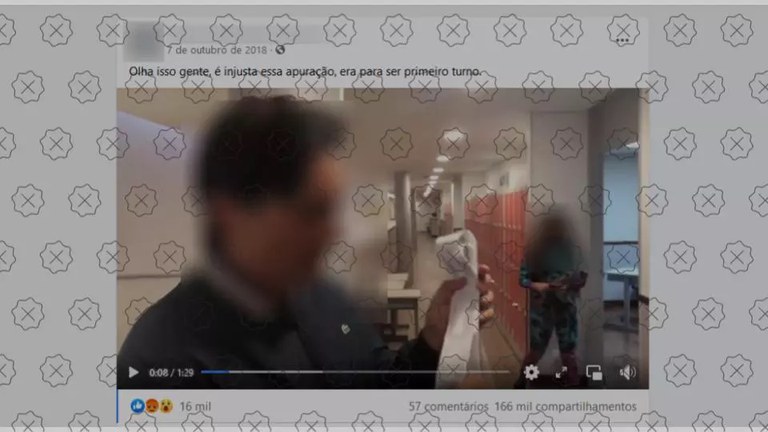 Denúncia sobre boletim de urna no lixo não prova que houve fraude nas Eleições 2018