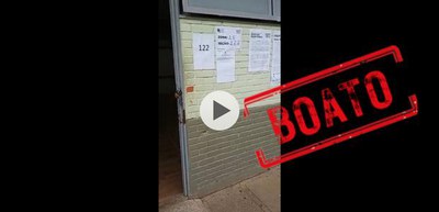 É mentira que urna eletrônica de seção de Taguatinga (DF) não exibiu fotografia para cargo de presidente