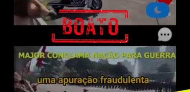 Eleições 2022: vídeo inventa dados para afirmar que apuração de urnas foi fraudulenta
