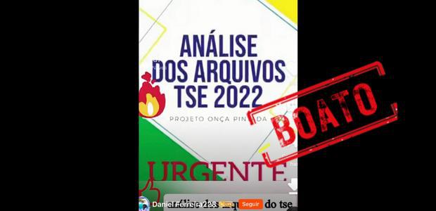 Homem repete alegações infundadas sobre mensagens nos logs das urnas, votos registrados após as 17h e tempo médio de votação