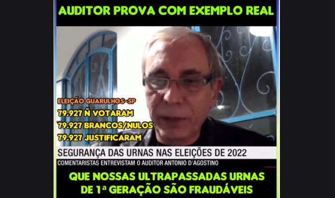 Quantidade de votos em branco, nulos e abstenções não foi igual nas Eleições 2004 em Guarulhos (SP)