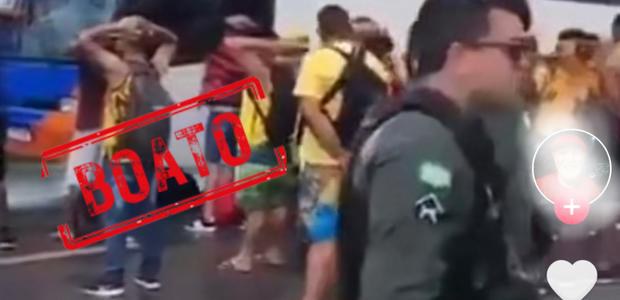 Vídeo de homens submetidos a revista policial em rodovia não foi gravado no segundo turno das Eleições Gerais de 2022