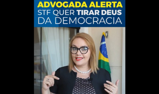 Vídeo engana ao afirmar que TSE e STF querem barrar cristãos na política
