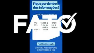 Votação pode valer como prova de vida para o INSS
