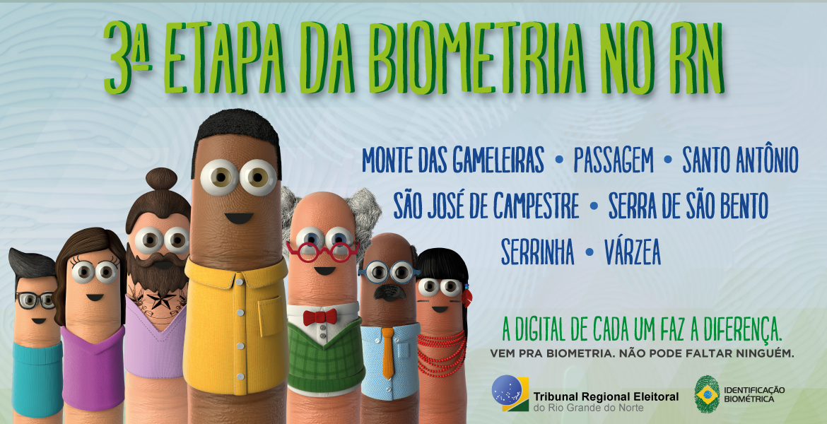 3ª etapa da biometria acontece normalmente no feriado de São Pedro