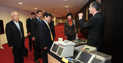 Advogados Chineses visita O TSE. Brasilia10/10/2012. Foto: Carlos Humberto./ASICS/TSE 
