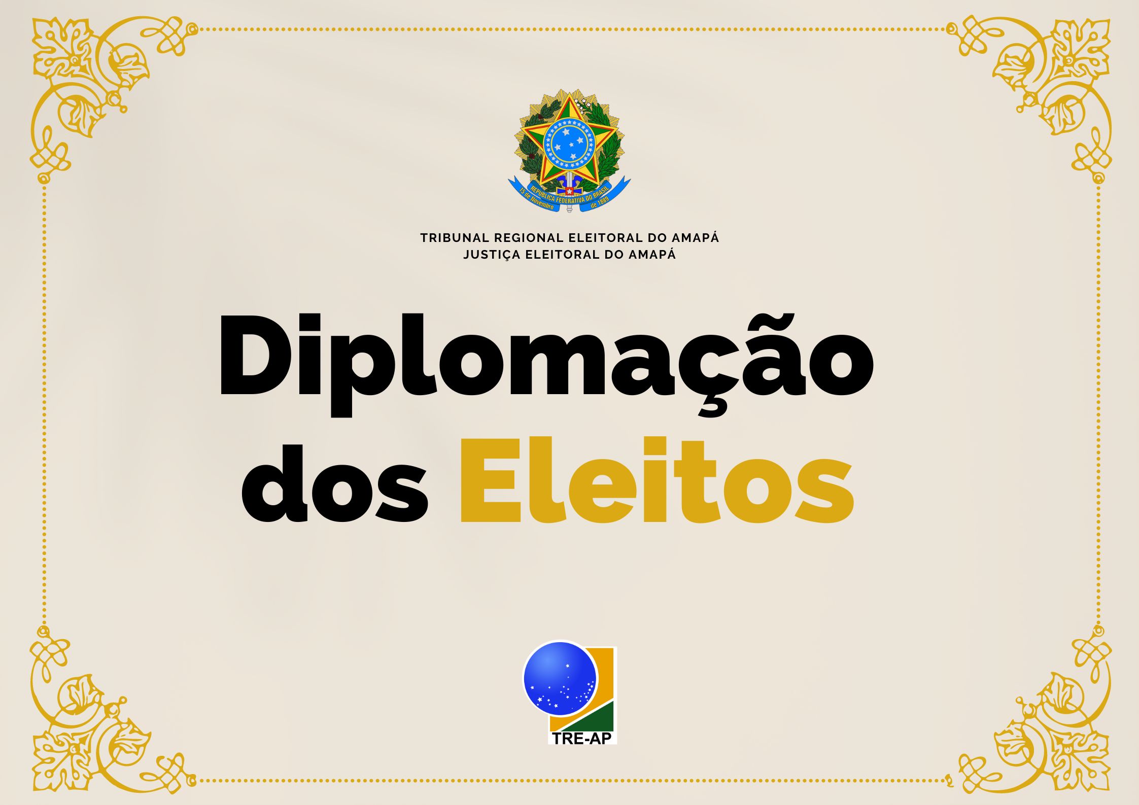 Nossos Aplausos — Tribunal Regional Eleitoral do Amapá