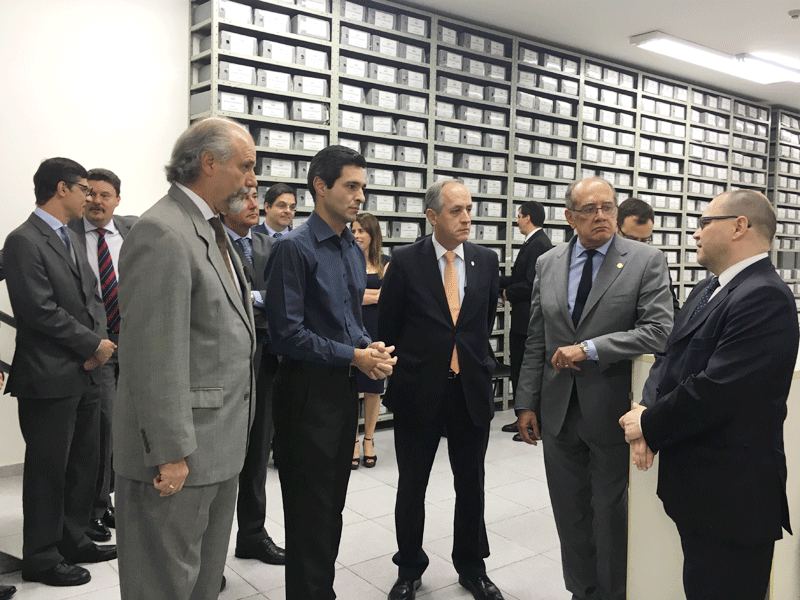 TRE-SP - TRE-SP Recebe visita do Presidente do TSE