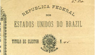 2º Título de Eleitor - 1890.